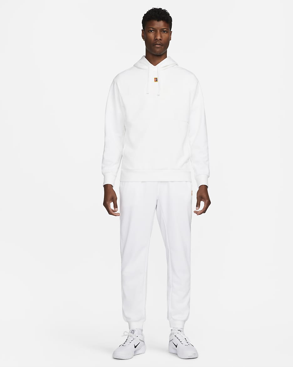 NikeCourt Heritage Men s French Terry Tennis Trousers. Nike UK